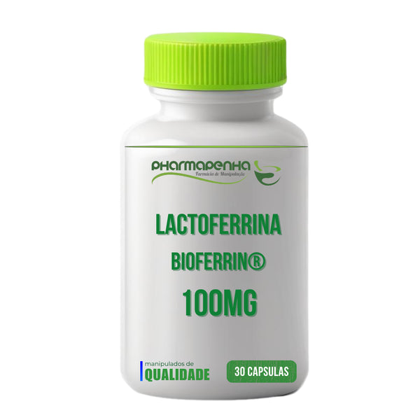 Bioferrin® 100mg - Lactoferrina de Alta Pureza 30 Cápsulas